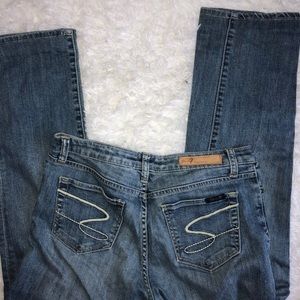 Seven straight leg jeans